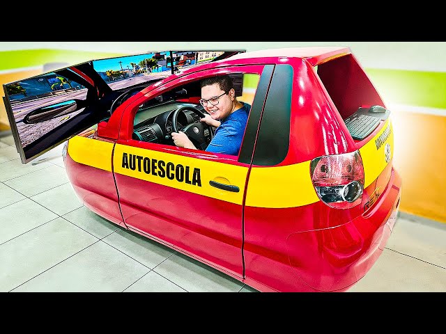 O SIMULADOR MAIS REAL QUE JÁ FUI! VOLKSWAGEN FOX DE AUTO ESCOLA