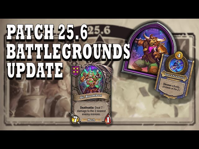 BUDDIES LIVE! Patch 25.6 Hearthstone Battlegrounds