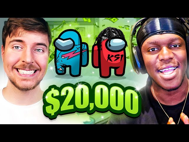 SIDEMEN $20,000 AMONG US vs MR BEAST