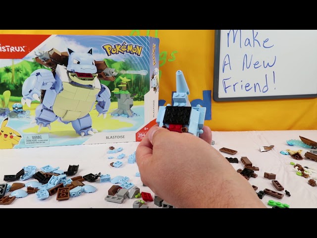 Mega Construx Pokemon Blastoise Part 2