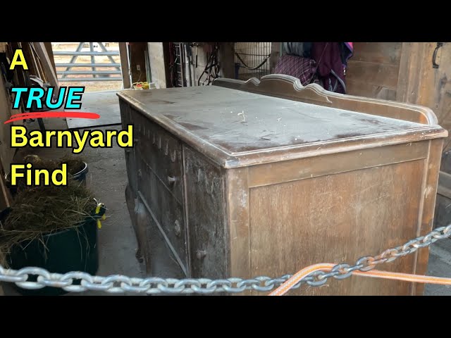 A True Barnyard Find! | Furniture Restoration