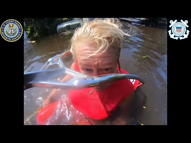 Hurricane Ian: Coast Guard releases video of incredible rescues