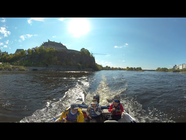 Ottawa River in 360 -  From ~ Bolton St. turning back at Supreme Court to Parc Jacques Cartier