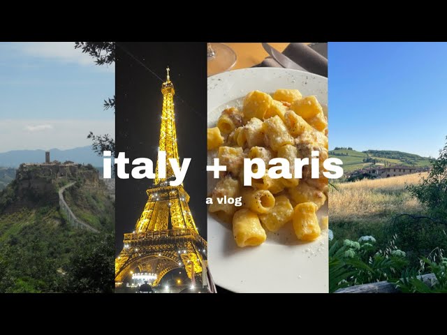 travel diaries: italy + paris | summer 2023