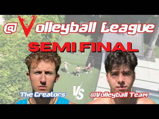 The @Volleyball League: Semi Final Match