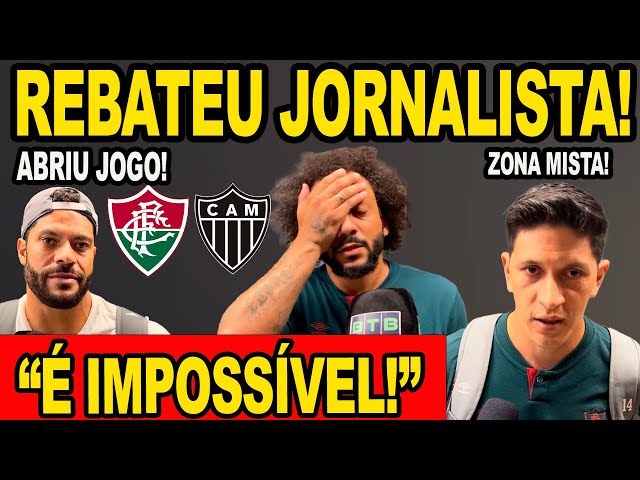 REBATEU JORNALISTA! "É IMPOSSÍVEL FICAR TRANQUILO!" HULK ABRE O JOGO SOBRE SCARPA! ZONA MISTA!