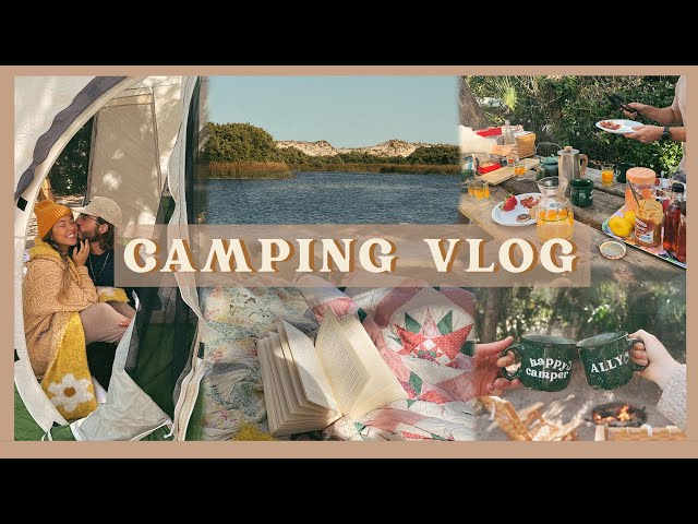 CAMPING VLOG |  a weekend adventure at Anastasia State Park!