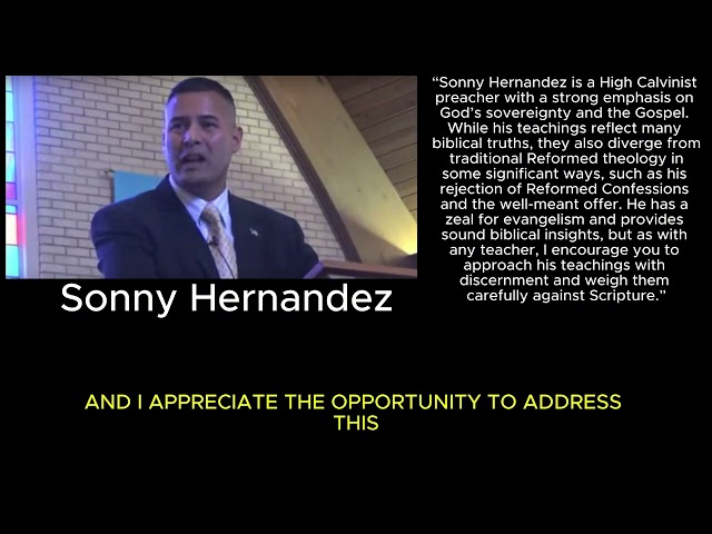 "Clarifying Sonny Hernandez’s Theology: An Updated Perspective"