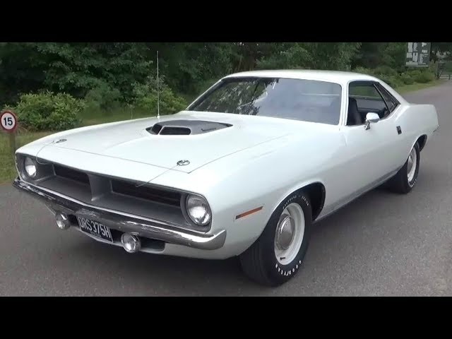 1970 Plymouth Cuda 440-6 | Auto / EW1 White