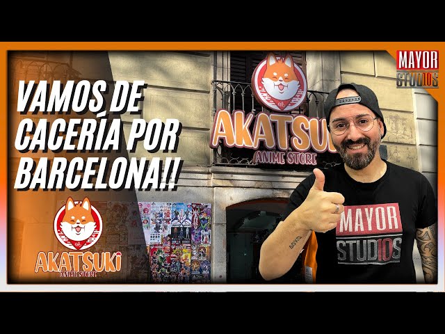 ¿La MEJOR tienda de figuras de BARCELONA? De CACERÍA por AKATSUKI Anime Store