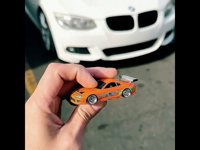 Miniature supra vs reality