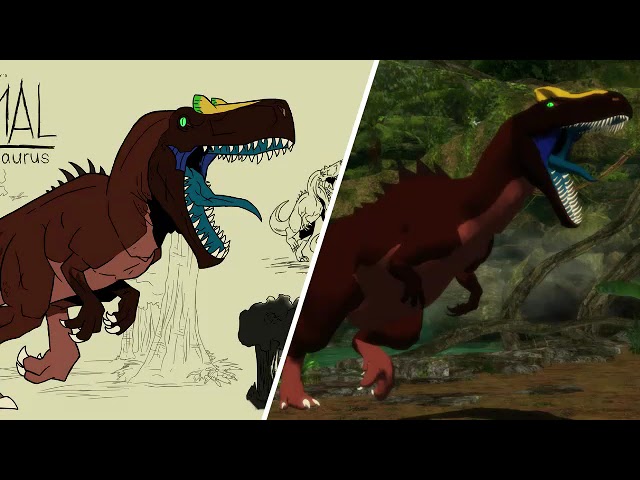 Genndy Tartakovsky's Primal All Creatures Original vs MMD 3D