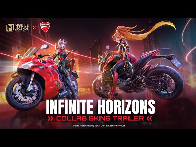 Infinite Horizons | MLBB × Ducati Collaboration Skins Trailer | Mobile Legends: Bang Bang