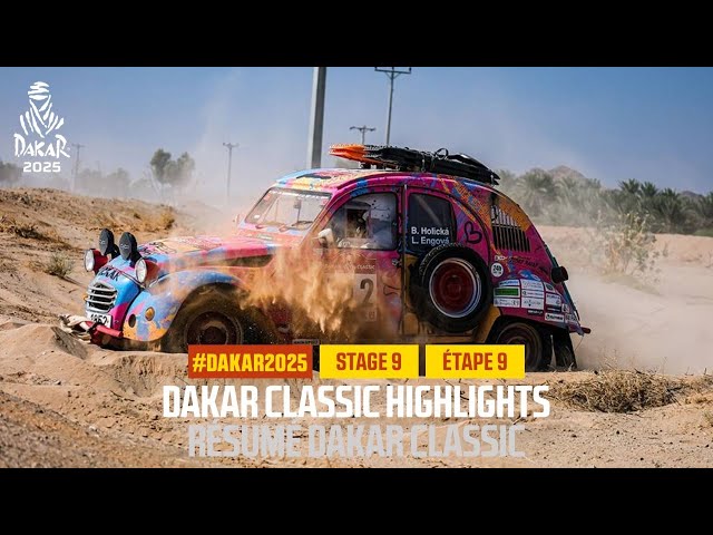 Dakar Classic Highlights - Stage 9 - #Dakar2025