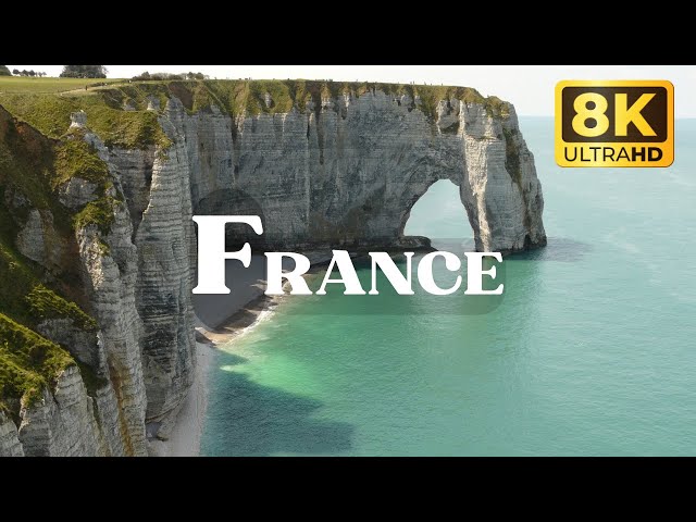 FRANCE 8K Ultra HD HDR (60FPS) - Stunning Natural Beauty | Scenic Relaxation Film with Calming Music