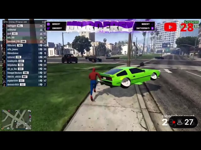 MURDERFY “JUST BLOCK ME THEN “ GTA5 CLIP 😂😂🤦🏽‍♂️🤣🤣😂#gta