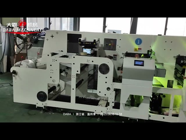 4 colors horizontal type unit type label flexo printing machine