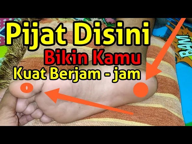 PIJAT REFLEKSI UNTUK KAMU YANG CEPAT BASAH