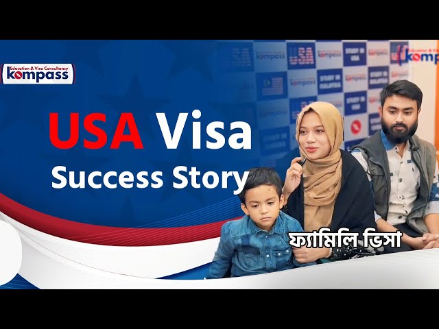 Bangladeshi Student Rochona Achieves USA Student Visa Success with Her Family! 🇧🇩✈️🎓