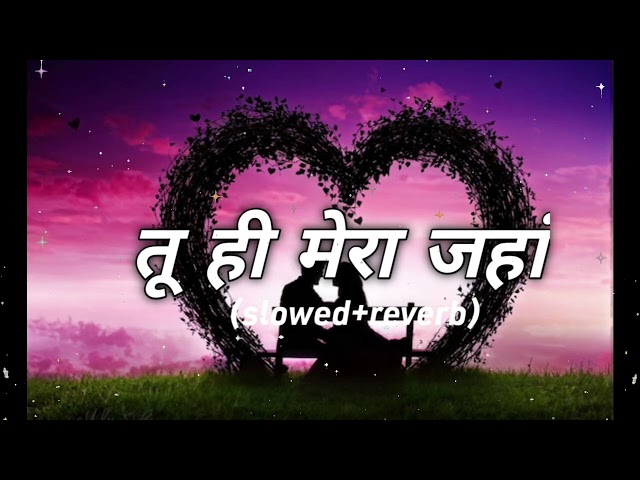 तू ही मेरा जहां New Lofi Song!(LOFI+SLOWED+REVERB)NEW LOVE SONG #love #lofimusic #song #lofi #relax