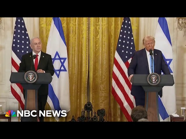 Trump sugerează ca palestinienii să părăsească Gaza, să se mute în altă țară