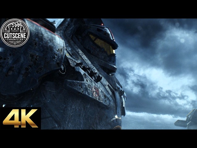 [4K UHD] Ultimate Battle at the Breach | Final Battle Fight CUTSCENE | Pacific Rim (2013)