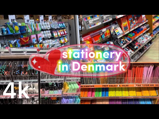 Shop for stationery in Denmark| Study with Sofia