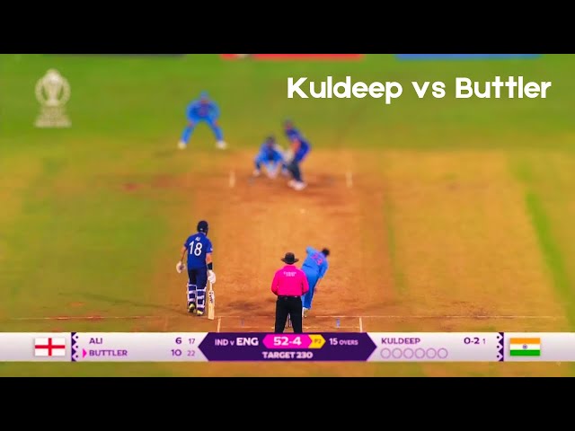 INDIA vs ENG Trying to RE-Create JOS BUTTLER WICKET vs KULDEEP YADAV CRICKET 24