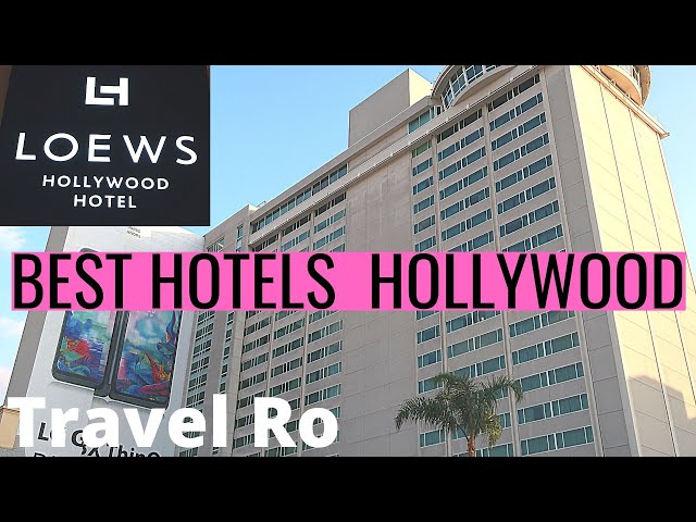 Top Best Hotels in Hollywood #1 - Loews Hotel Review, Guide Tips Worth It Los Angeles, California V6