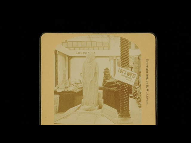 Lot's wife, Mining building, Columbian Expo 1893 (silent, still image)