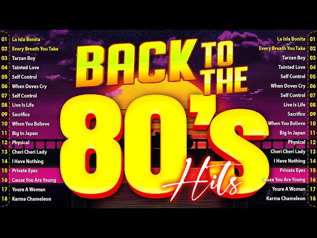 Greatest Hits 1980s Oldies But Goodies Of All Time ♥ Best Songs Of 80s Music Hits Playlist Ever