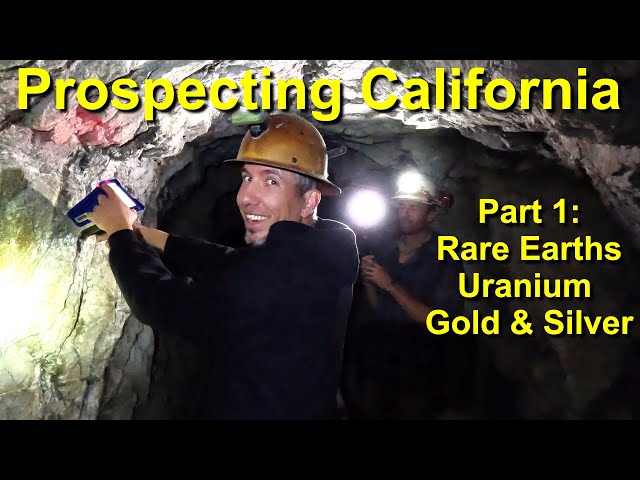 California Prospecting Part 1: XRF For Rare Earths, Uranium, Gold & Silver, & Geology Lesson