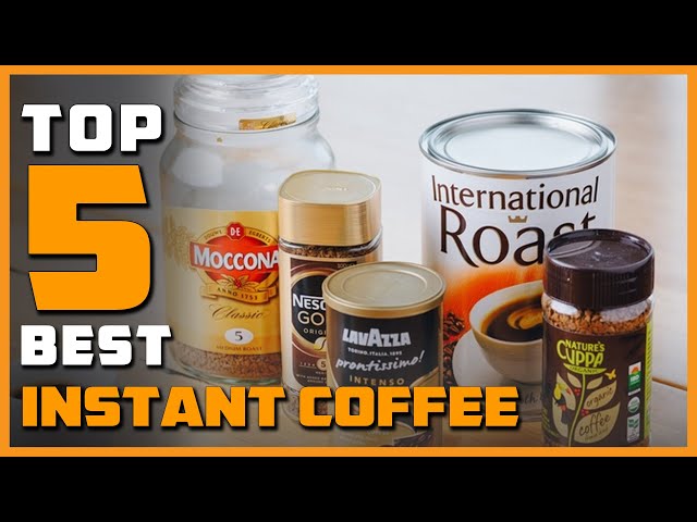 Top 5 Best Instant Coffee Review in 2023