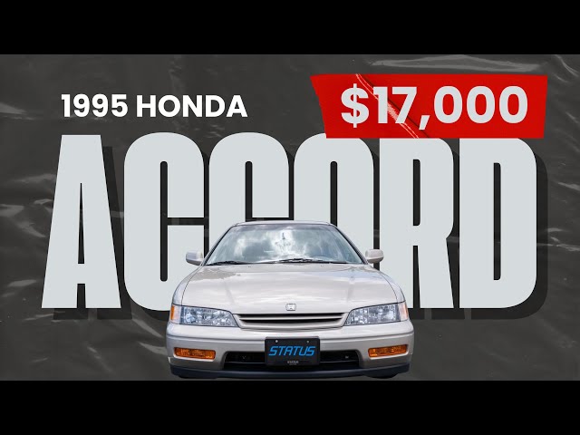 Showroom Fresh: 2,200-Mile 1995 Honda Accord EX Sells for $17K