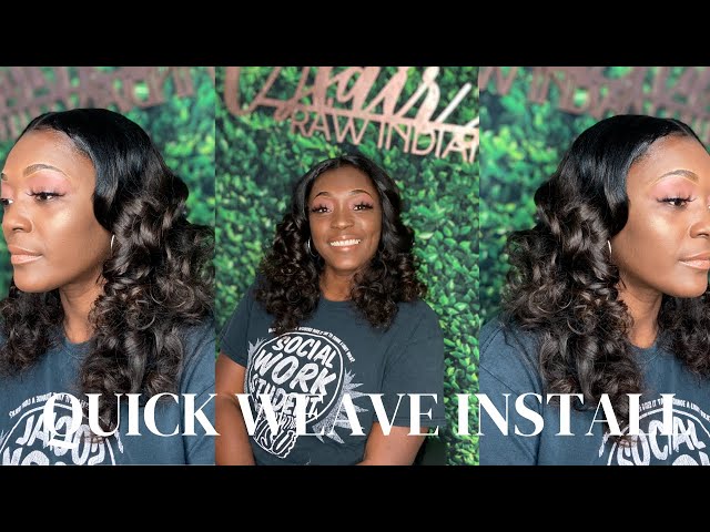 QUICK WEAVE INSTALL| HAIR BY: C HAIR STUDIO💕|