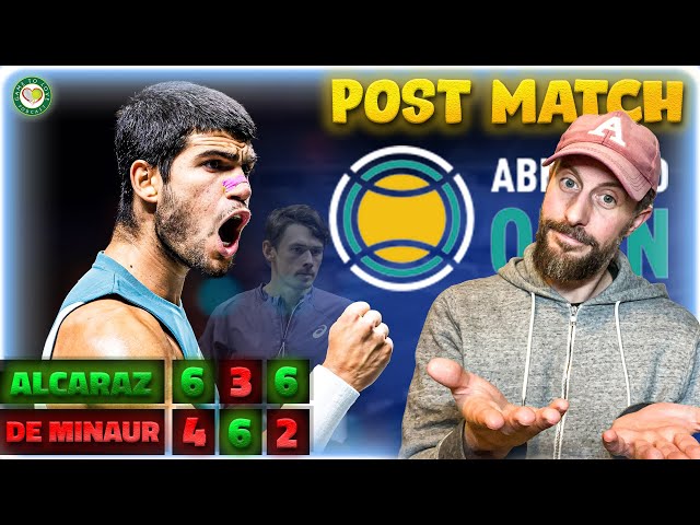 Alcaraz WINS Rotterdam Open 2025 🏆 | Final Post Match Reaction