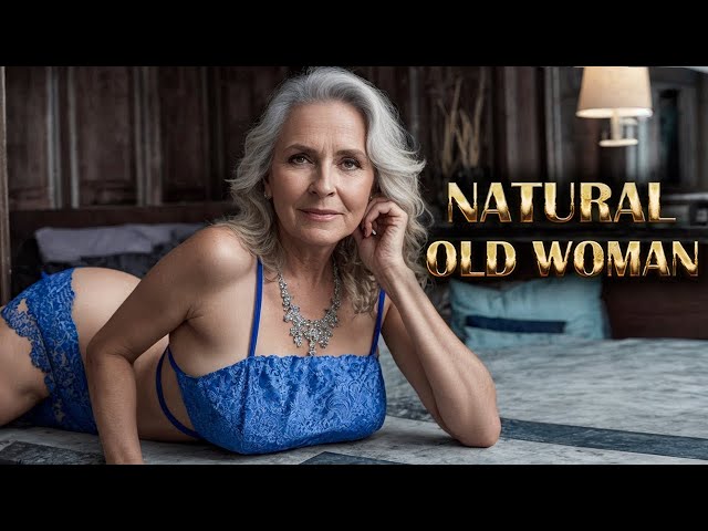 Natural old Woman over 55 💍 Fashion Collection for Yourself