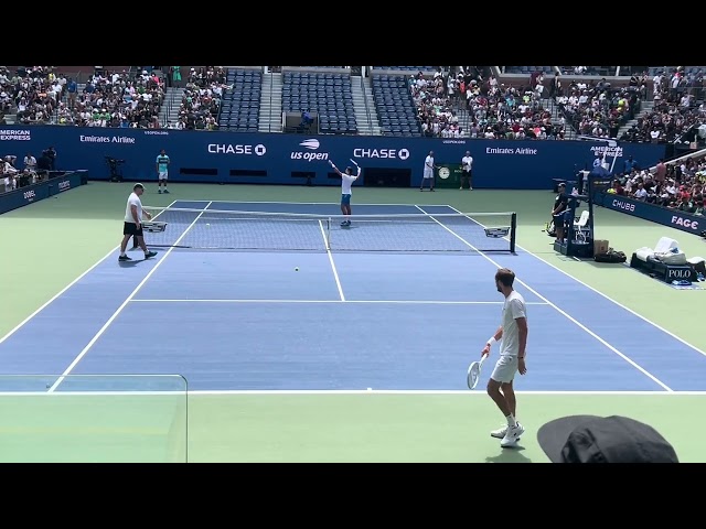 Novak Djokovic vs Daniil Medvedev Practice Session Highlights US Open 2023