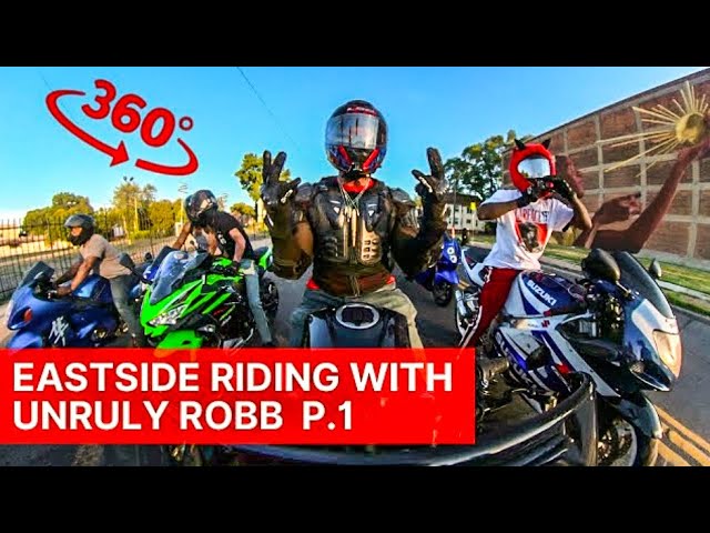 Bike Life Detroit in 360 Riding With The Crew Part 1 | 4K 🏍💨