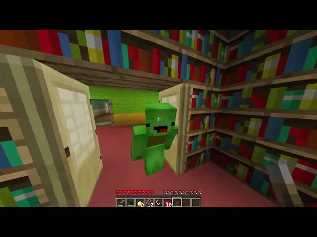 JJ and Mikey Survive 24 Hours in MONSTER ZOMBIE SCHOOL in Minecraft!   Maizen