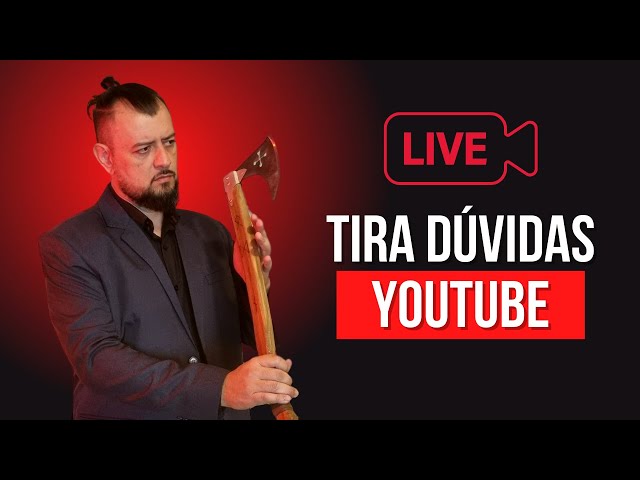 LIVE 10/10/2022 - TIRA DÚVIDAS YOUTUBE!