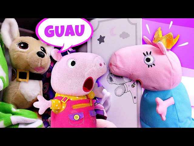 🔴Las travesuras de Peppa y George complican la vida de sus padres. Videos para niños de juguetes.