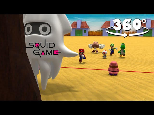 Super Mario Squid Game 360°