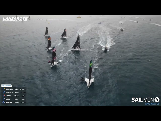 LIVE broadcasting of start Medal Race 49er | Supported by Sailmon | Lanzarote International Regatta