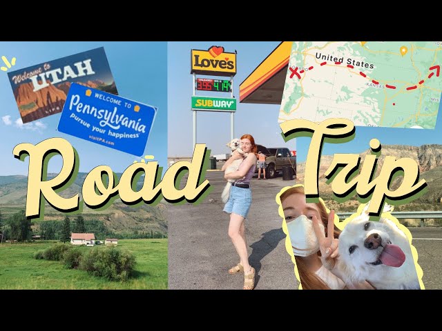 Cross Country Road Trip 🌽 (3,200 miles, 40+ hours) from California to New Jersey | USA VLOG