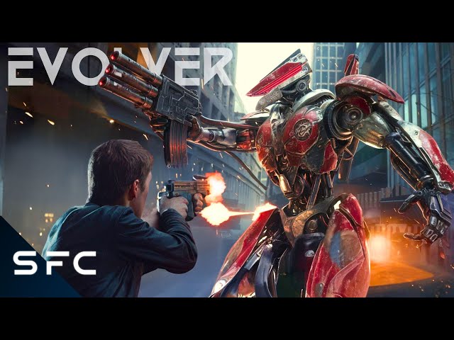 This Robot Is Coded To Kill | Full 90's Action Sci-Fi Movie | Free Movie | Evolver