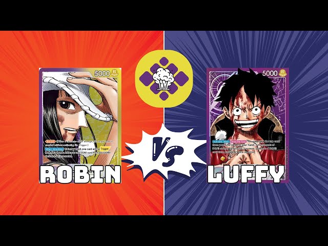 Robin vs P Luffy (OP09) @RubberSoulTCG Asgard Locals Round 3 12-30-24