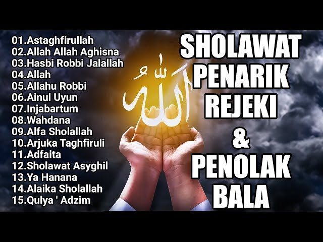 SHOLAWAT JIBRIL PEMBUKA PINTU REZEKI || Astaghfirullah || SHOLAWAT NABI MERDU TERBARU 2024