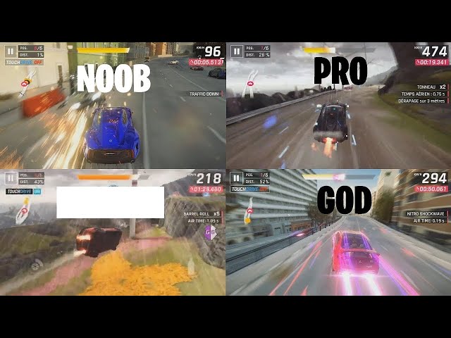 ASPHALT 9 LEGENDS - NOOB VS PRO VS GOD PT - 4