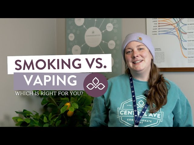 Vaping vs. Smoking Cannabis: Which is Right For You?